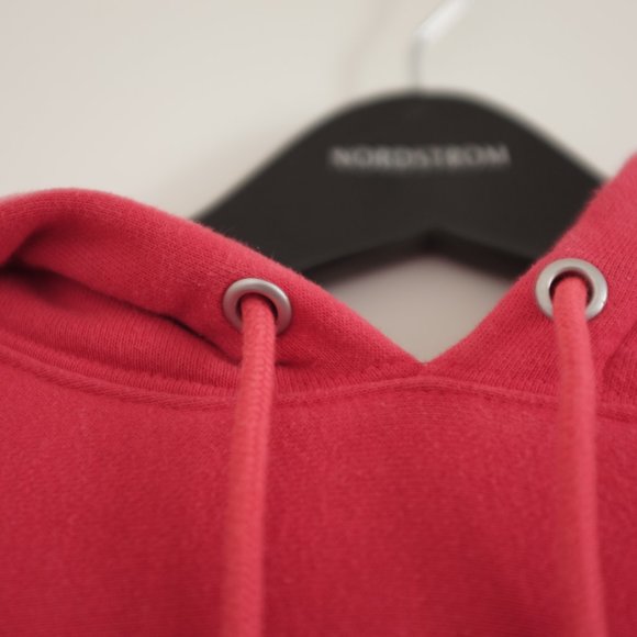 COPY - Champion red C-Life Reverse Weave C Logo Pull-Over Men's Hoodie fleece s… - Picture 5 of 12